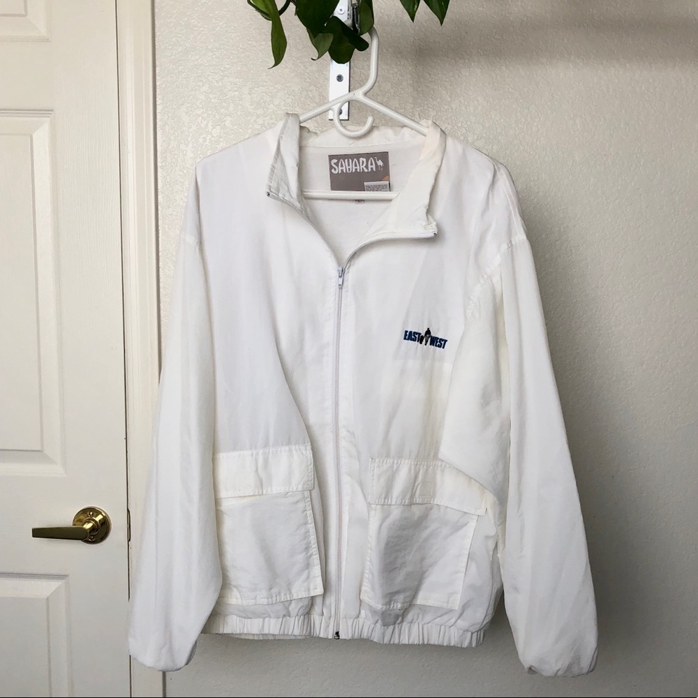 Vintage Embroidered Sahara Wind Breaker Jacket